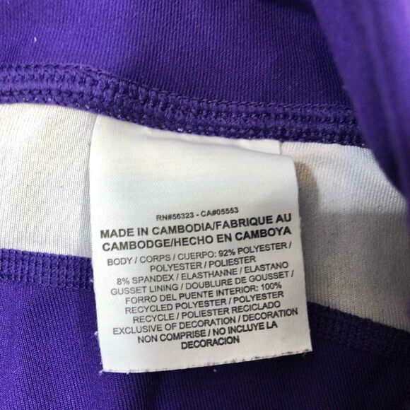 Ladies Nike Running Purple Capri Running Pants XS - Picture 8 of 9